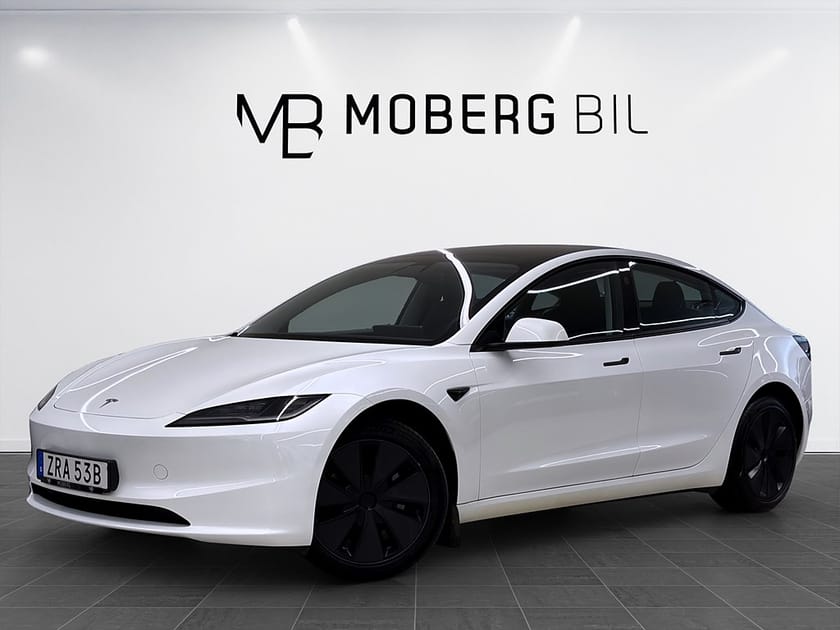 Bild 1 av Tesla Model 3 Standard Range 283hk Läder Pano Navi B-Kamera