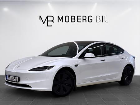 Tesla Model 3 Standard Range 283hk Läder Pano Navi B-Kamera