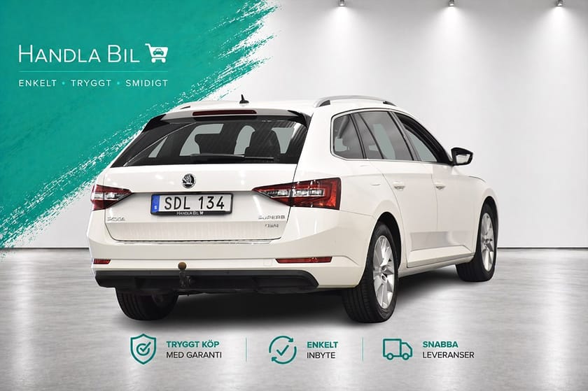 Bild 5 av Škoda Superb Kombi 2.0 TDI 4x4 Businessline Canton D-värm Navi Dragkrok