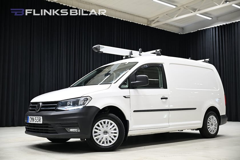 Bild 3 av Volkswagen Caddy Maxi Van DSG 102HK Servicebil|Inredd|Pipetube|Drag|Värmare|Moms