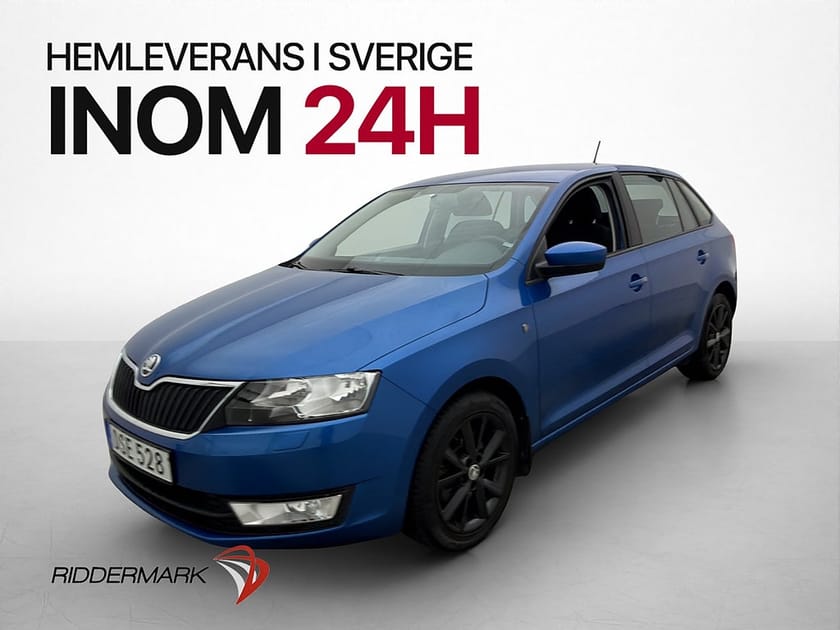 Bild 3 av Škoda Rapid Spaceback Skoda 1.2 TSI 105hk Plus Sensorer Låg-Skatt