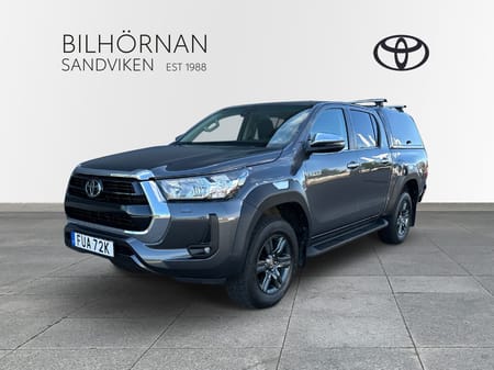 Toyota Hilux Dubbelhytt D-CAB 2,8 Turbo D-4D 4WD Automat Hero Vinterhjul Dieselvärmare