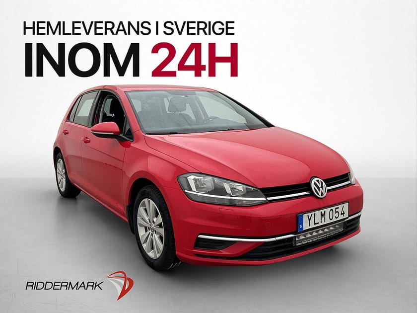 Bild 1 av Volkswagen Golf 1.0 TSI 110hk Kamera CarPlay Dragkrok MOMS