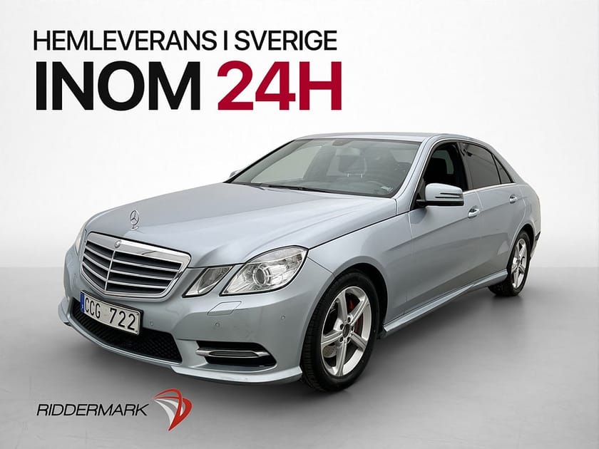 Bild 3 av Mercedes-Benz E 220 CDI BE E220 170hk AMG Navi Skinn P-Sensorer