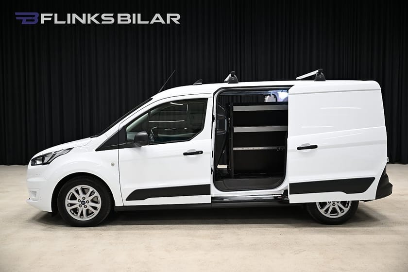 Bild 4 av Ford Transit Connect 230 LWB 100HK L2|Automat|Inredd|Dubbeldörr|EnÄgare|Moms