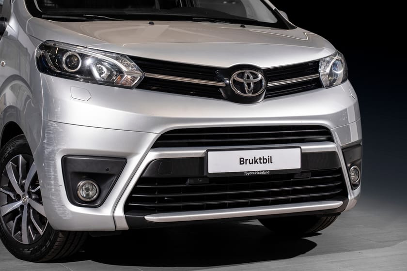 Bilde 3 av Toyota Proace 2.0 D-4D 122HK L1|Krok|Kamera|Innredning|Cruise|BT|DAB