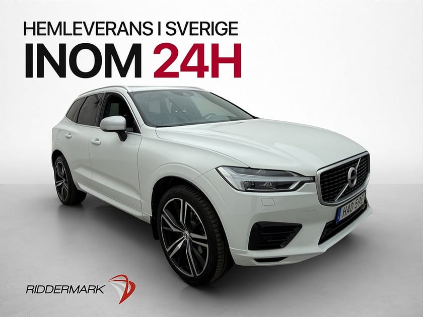 Bild 1 av Volvo XC60 T8 AWD R-Design Pano Värmare Kamera Drag Skinn