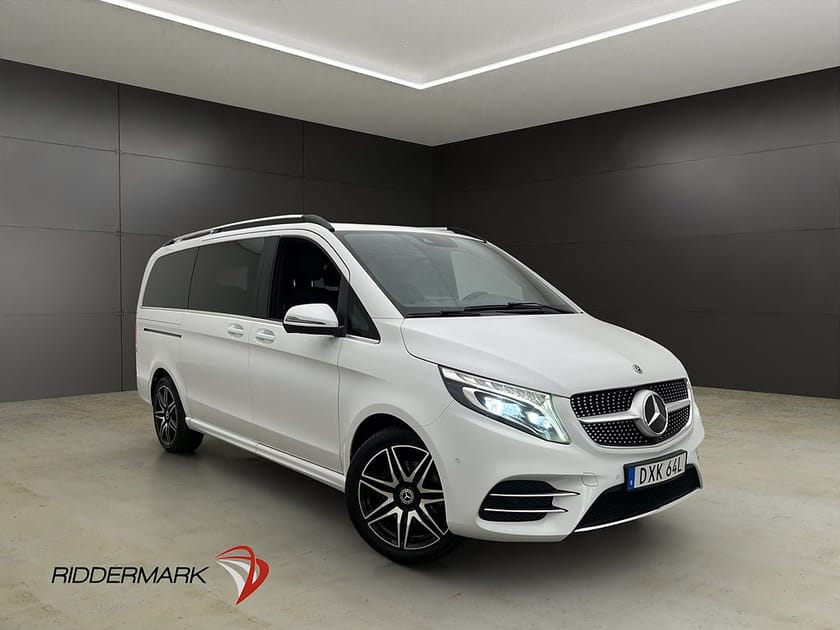 Bild 3 av Mercedes-Benz V 300d 4MATIC 3.2t 300 Lång AMG Värm ElDörr Burm Moms