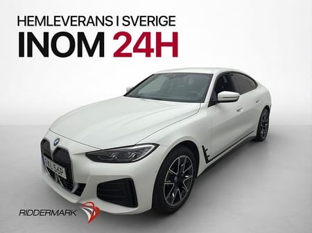 BMW i4 eDrive40 Gran Coupé 340hk M Sport HiFi-Ljud B-Kamera Widescreen