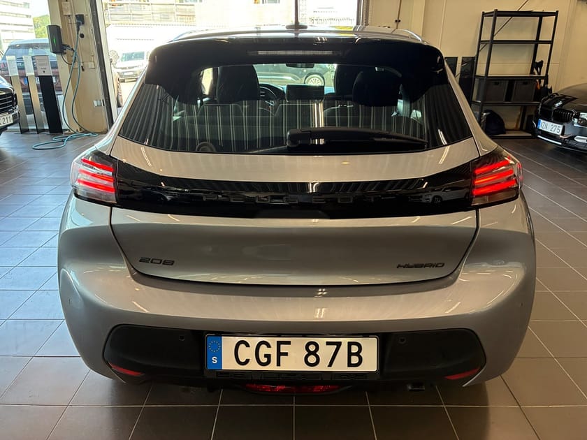Bild 4 av Peugeot 208 HYBRID 100 Style Automat/Apple CarPlay/LED/P-sensorer bak