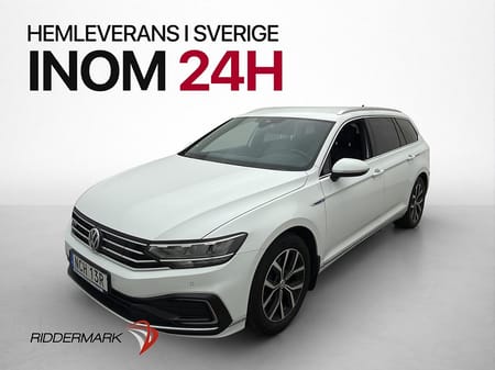 Volkswagen Passat Sportscombi GTE SC  1.4 TSI 218hk Cockpit Navi P-värm