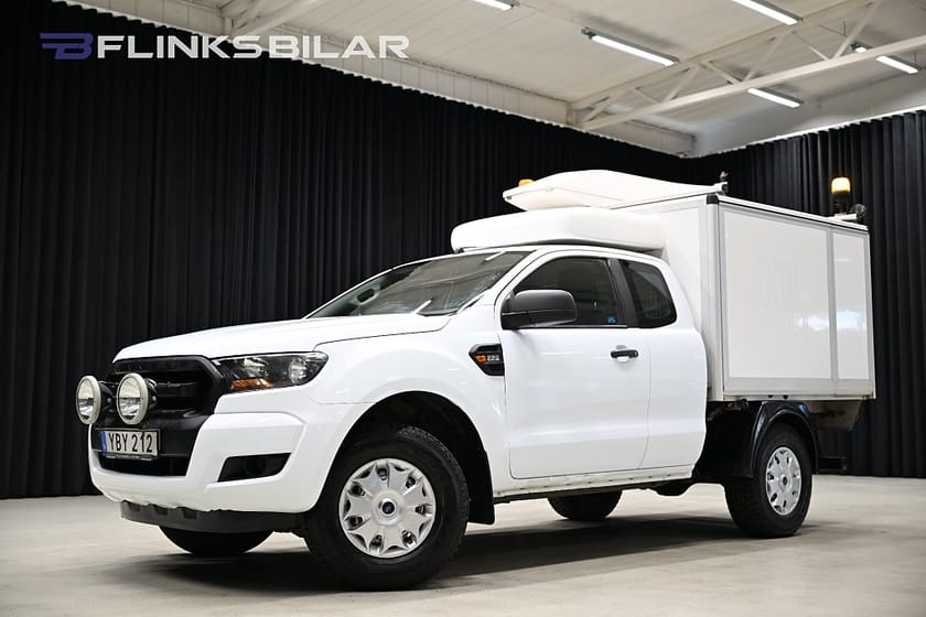 Bild 2 av Ford Ranger SuperCab 2.2 TDCi 4x4 160HK Servicebil|Kåpa|Inredd|Leasbar|SeUtr