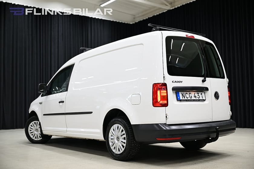 Bild 4 av Volkswagen Caddy Maxi Van DSG 102HK Inredning|Drag|Värmare|PDC|NyKamrem|Leasbar