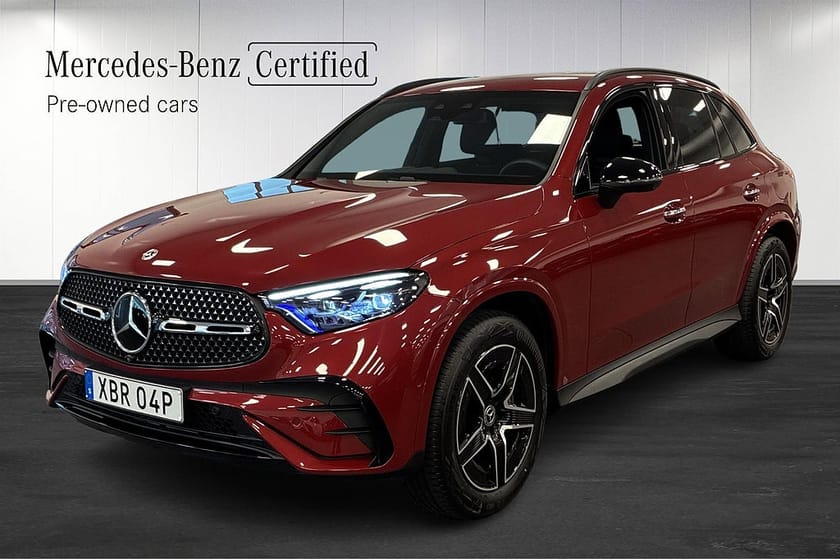 Bild 1 av Mercedes-Benz GLC 300 d e 4MATIC de 4M AMG Luftfjädrgin Burmester 360° Bakaxelstyrni