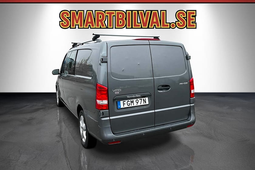 Bild 3 av Mercedes-Benz Vito Mixto 119 BlueTEC 3.0t Aut Skinn Värmare MOMS