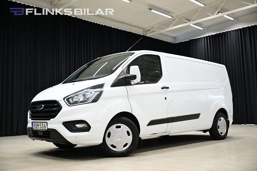 Bild 1 av Ford Transit Custom 300 130HK L2|Automat|Inredd|Drag|Värmare|NyKamrem