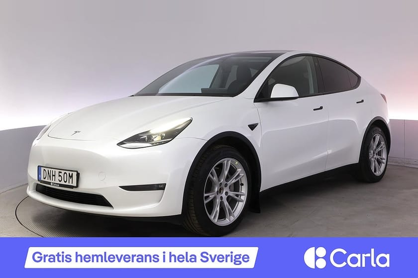 Bild 1 av Tesla Model Y Long Range AWD Autopilot Panorama Drag V-hjul