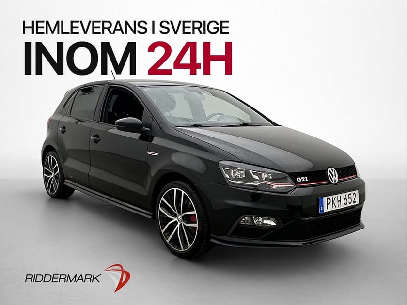 Bild 1 av Volkswagen Polo  GTI 1.8 TSI 192hk P-sensor Bluetooth