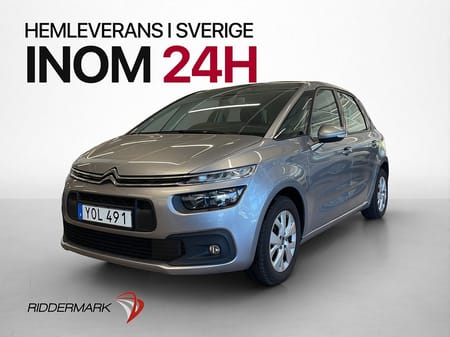 Citroën C4 SpaceTourer 1.2 e-THP 130hk Sensorer Farthållare