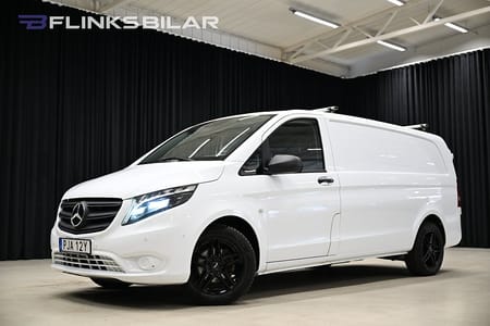 Mercedes-Benz Vito 116 CDI 2.8t Automat|Lång|Inredd|Nedlackad|LED|Drag|Värmare|Moms