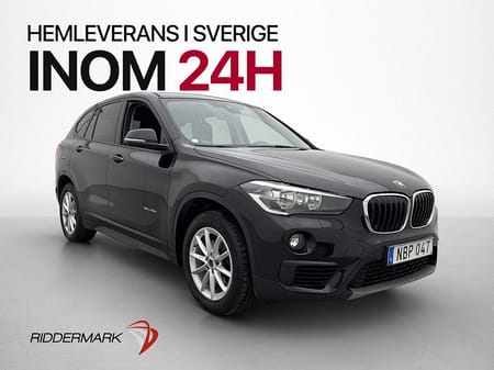 BMW X1 sDrive18d 150hk Farthållare P-Sensorer  AC Bluetooth
