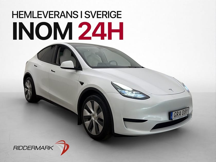 Bild 4 av Tesla Model Y Standard Range RWD Dragkrok Ljus interiör AP MOMS