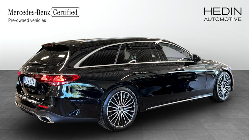 Bild 2 av Mercedes-Benz E 300 de 4MATIC T 300DE AMG Line Advanced Plus Drag Värmare