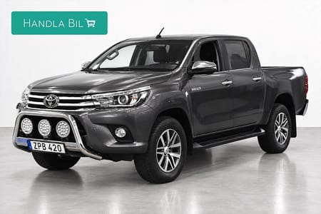 Toyota Hilux Dubbelhytt 2.4 AWD Diff Skinn Moms Dragkrok