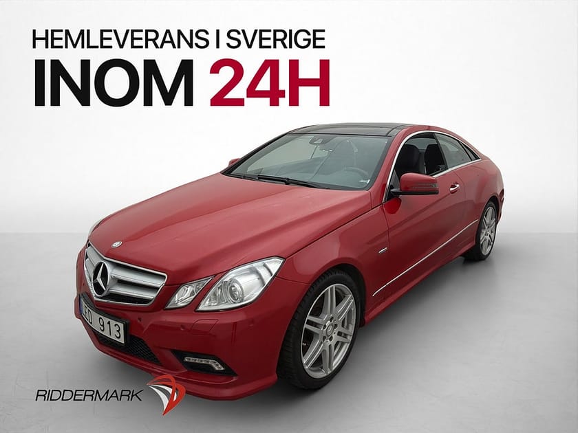 Bild 3 av Mercedes-Benz E 350 Coupé CGI BE E350 292hk AMG Drag Pano Kamera Navi