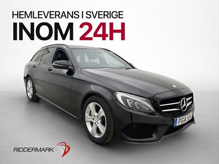 Mercedes-Benz C 220 T d 4MATIC C220 170hk AMG Line Drag Skinn Värmare