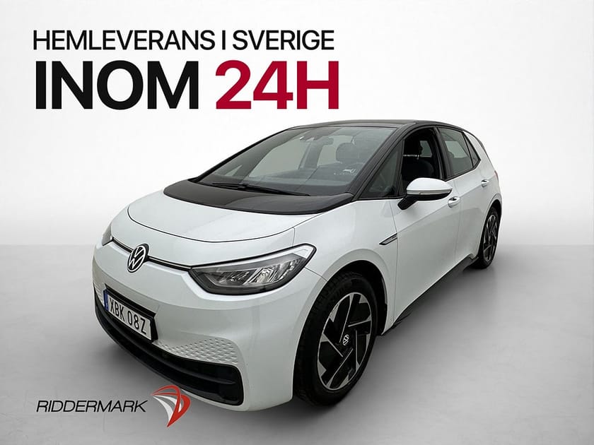 Bild 4 av Volkswagen ID.3 Pro Performance 204hk Navi Rattvärme CarPlay