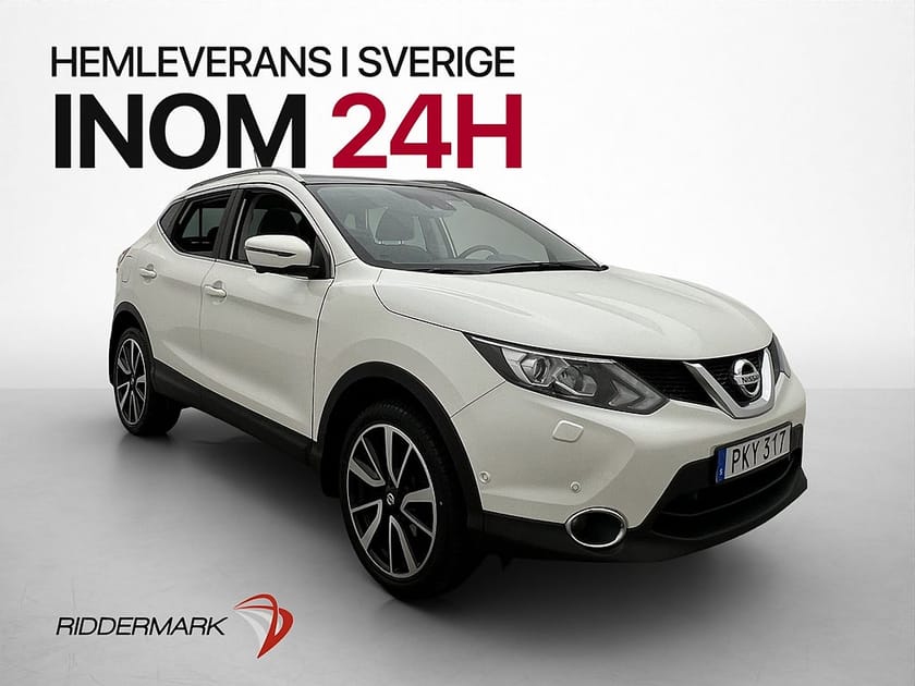 Bild 3 av Nissan Qashqai 1.6 dCi Tekna 360° Drag Navi Halvskinn