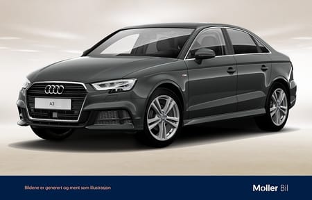 Audi A3 Sedan S-line Pano/B&O/Sensor/Adp Farthållare