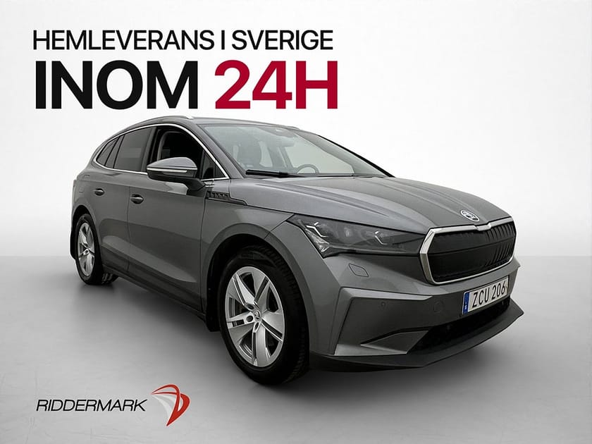 Bild 4 av Škoda Enyaq iV 80x Skoda 265hk Värmare Dragkrok Kamera Halvskinn MOMS