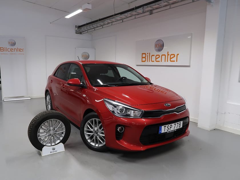 Bild 1 av Kia Rio 1.2 GLS V-Däck ingår Kamera-CarPlay-Rattvärme-Farthålla