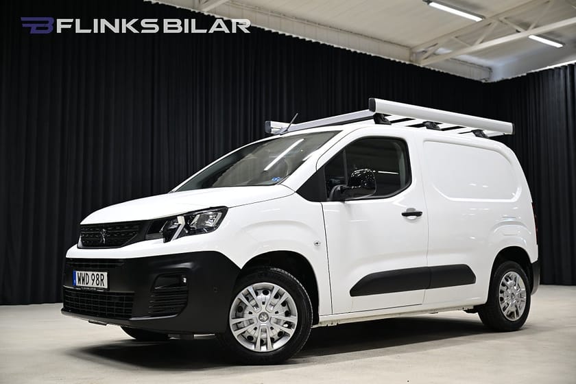 Bild 1 av Peugeot Partner Utökad Last 1.5 BlueHDi 130HK Automat|Drag|Värmare|PDC|3-Sits|Moms