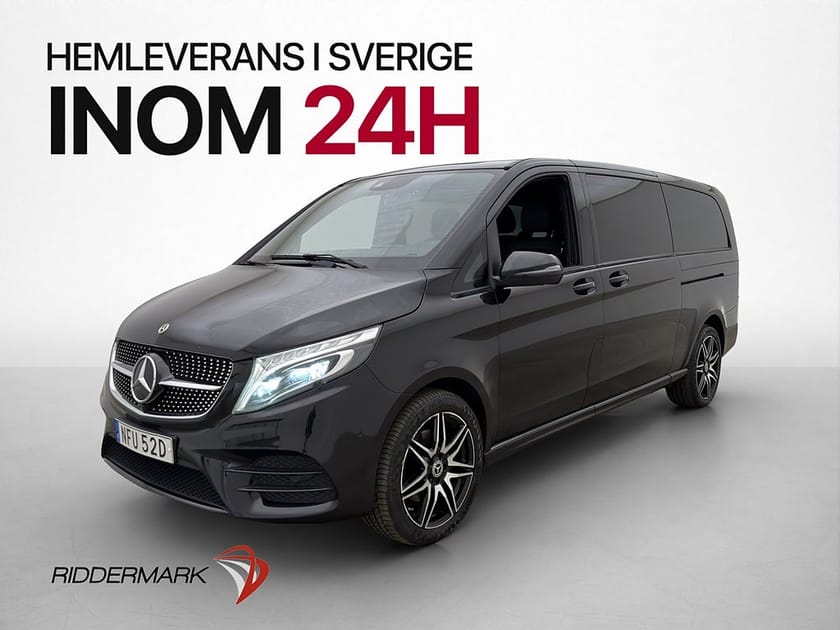 Bild 1 av Mercedes-Benz V 250d 4MATIC 3.2t 250 X-Lång AMG Värm El-Dörrar Moms