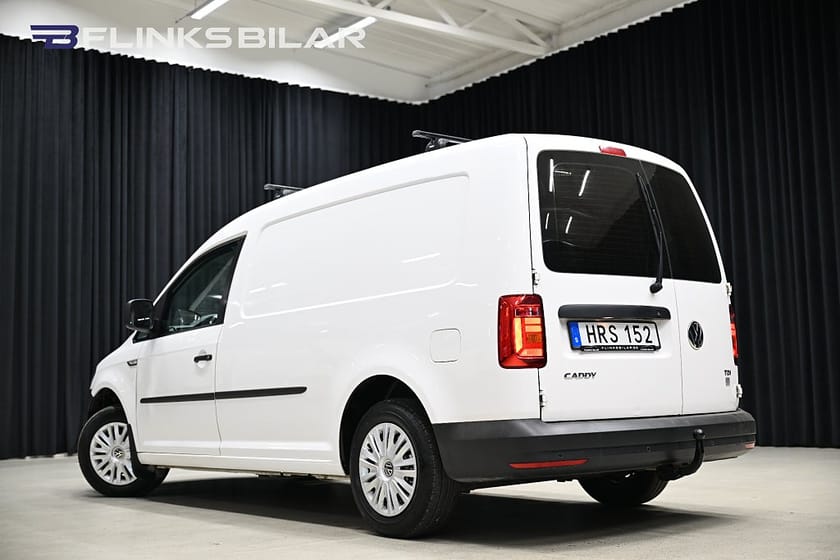 Bild 5 av Volkswagen Caddy Maxi Van DSG 102HK Inredning|Drag|Värmare|PDC|EnÄgare|Leasbar