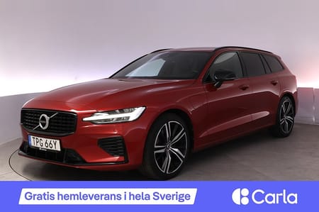 Volvo V60 Recharge T8 AWD R-Design Elstol Kamera BLIS Navi