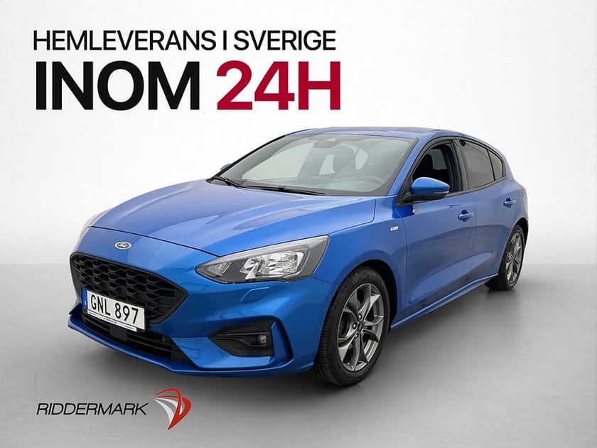 Bild 3 av Ford Focus 1.0 125hk ST-Line Kamera Navi Rattvärme Keyless