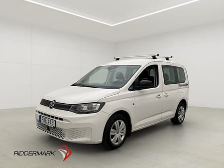 Volkswagen Caddy Life 102hk Dragkrok PDC CARPLAY 5-Sits Moms