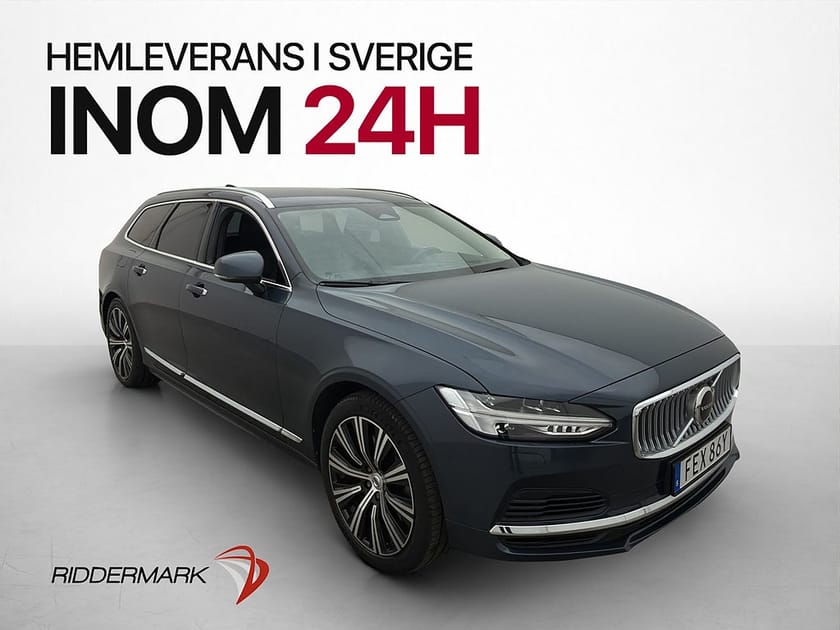 Bild 1 av Volvo V90 Recharge T6 AWD Inscription Värmare H/K HuD Drag