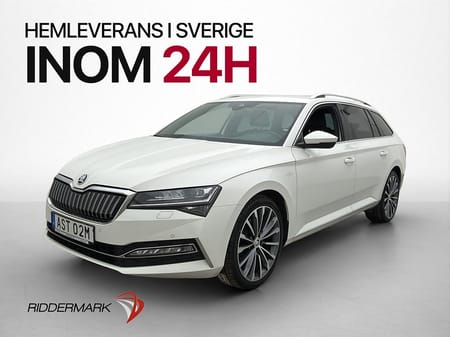 Škoda Superb iV Kombi Skoda 218hk L&K Värmare Cockpit Canton Drag MOMS