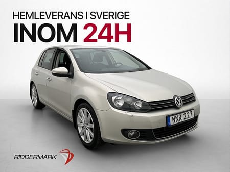 Volkswagen Golf 2.0 TDI Drag Kamera Farthållare Halvskinn