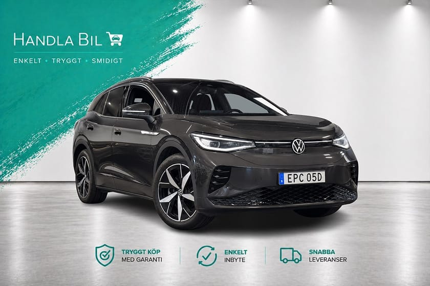 Bild 4 av Volkswagen ID.4 GTX P-värm Navi Rattv Adaptivf B-kam Dragkrok 299hk