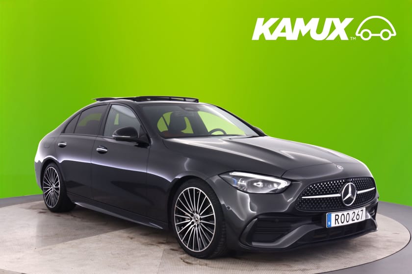 Bild 1 av Mercedes-Benz C 300 4MATIC AMG 258hk 360 Pano Burmester HuD GPS
