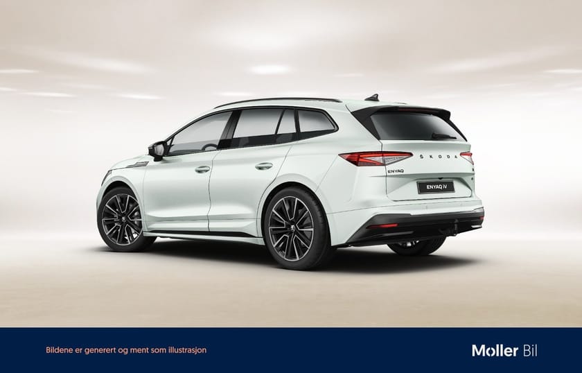 Bilde 3 av Škoda Enyaq iV 80x fe arctic silver