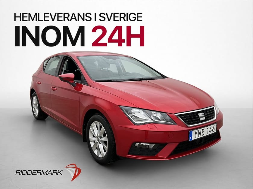 Bild 1 av SEAT Leon 1.2 TSI 110hk Carplay Skinn/Alcantara Få Brukare
