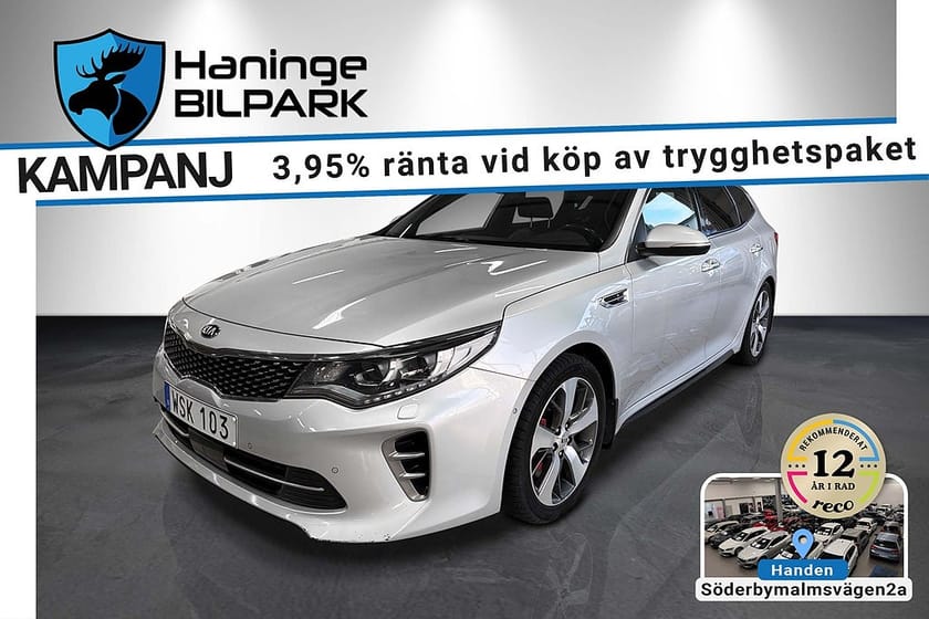 Bild 1 av Kia Optima Sport Wagon GT 2.0t 245HK  /DRAG /PANO /H&K /SPORT /SKINN /fr3,95%