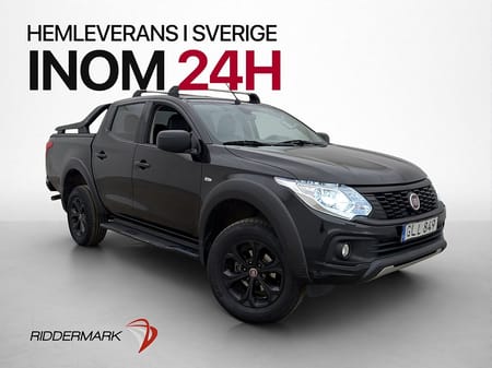 Fiat Fullback Double Cab Cross 4x4 181hk Värmare Drag Diff Skinn MOMS